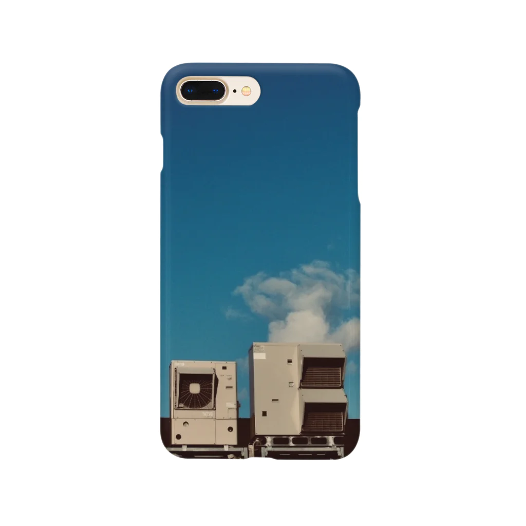 komaの青空と室外機 Smartphone Case