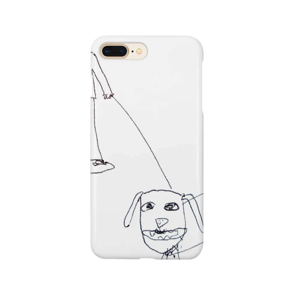 KUTAKUTAのboy&dog スマホケース