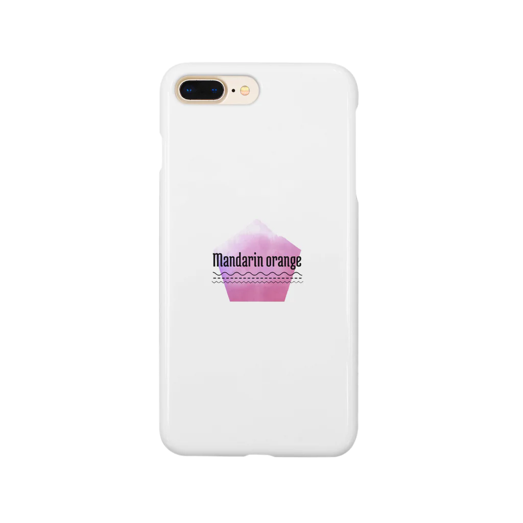 SaeTsuihijiのマンダリンオレンジスマホケース Smartphone Case