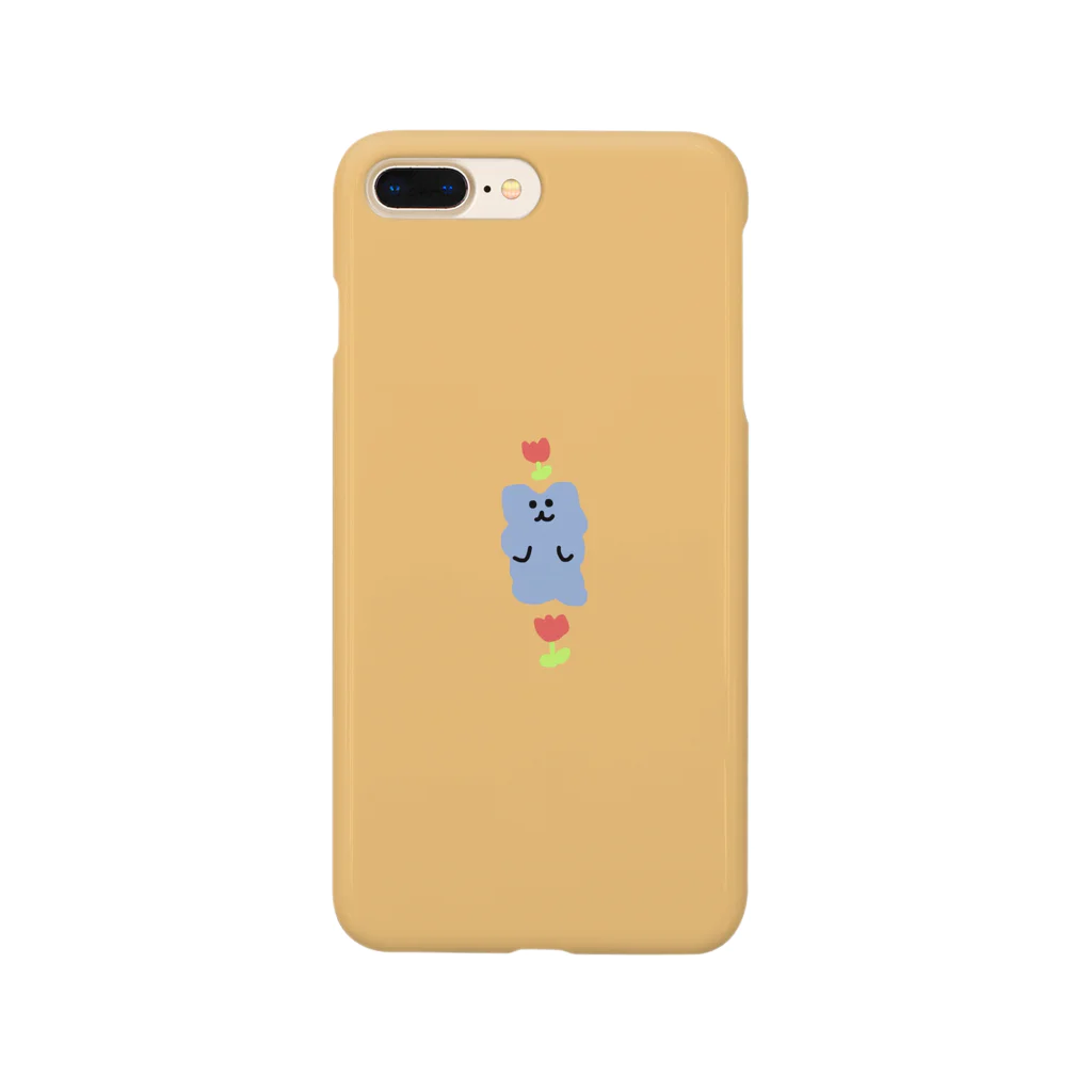 jammanbo085の튤립이랑 곰 チューリップとくま Smartphone Case