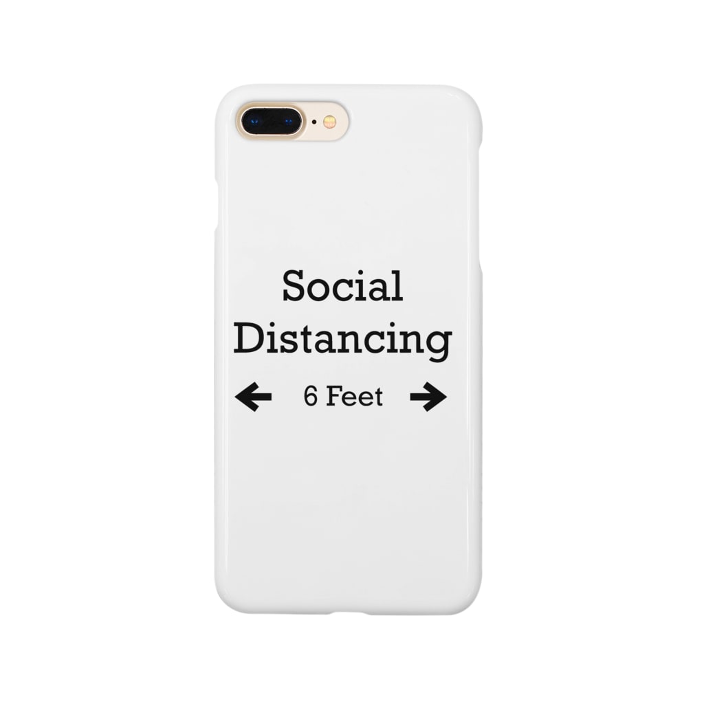 frankc8のSocial Distancing 6 Feet Smartphone Case