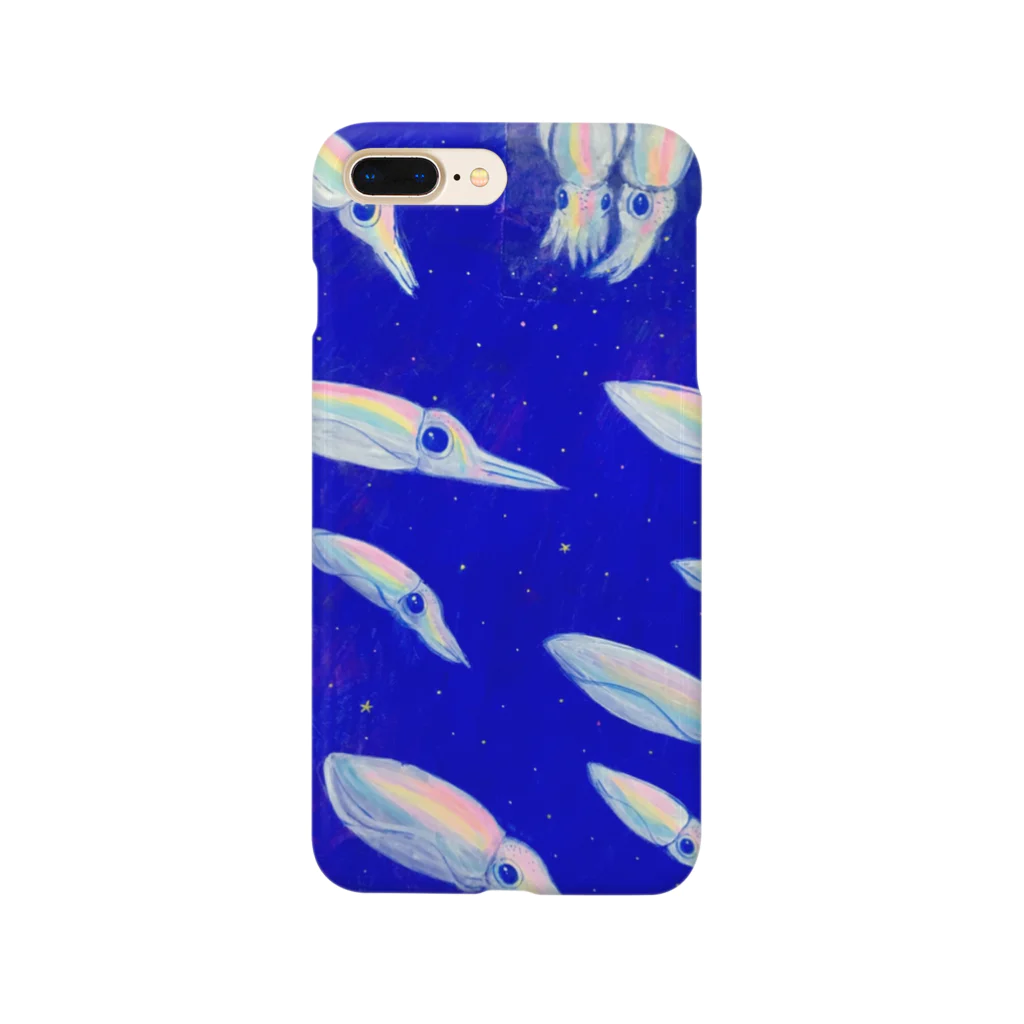 SHACHIKOの虹イカ群れ Smartphone Case