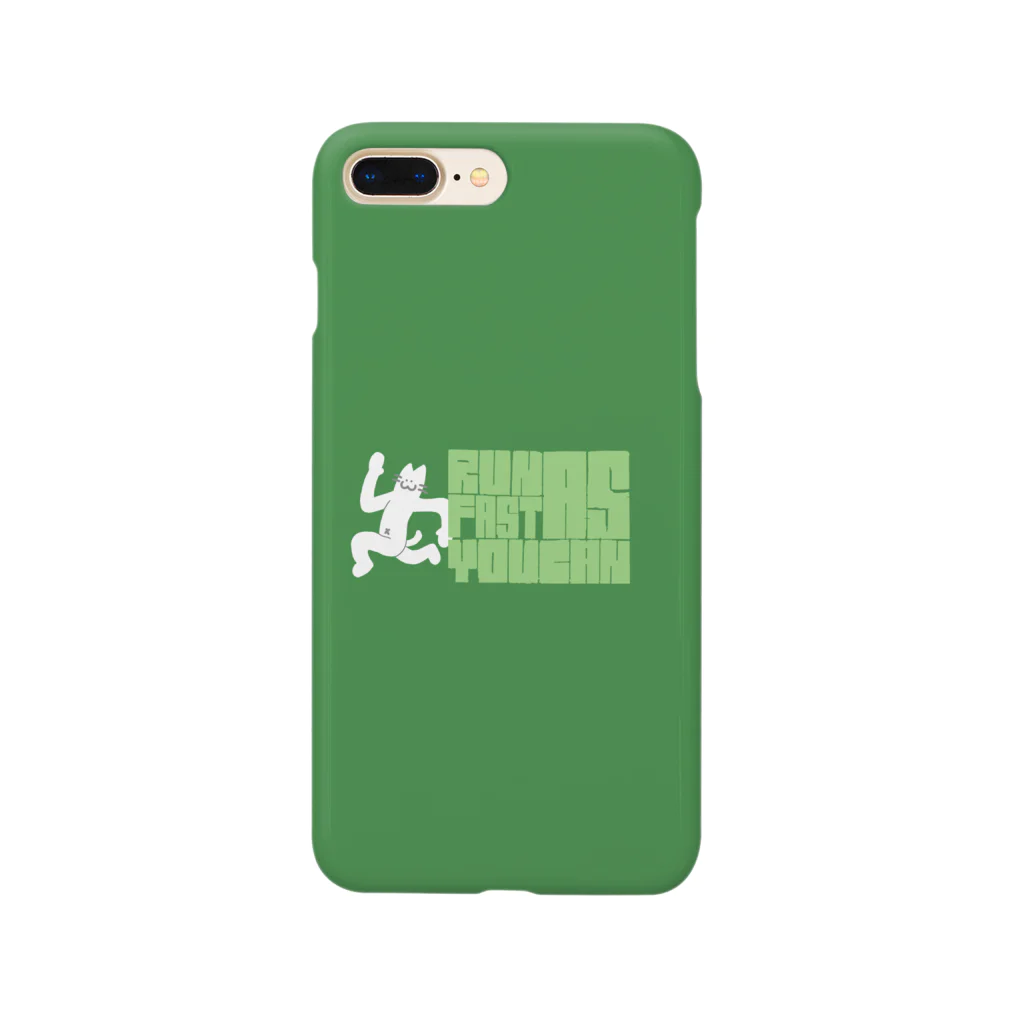 hoge-machaのNECO(Run as fast as you can) Smartphone Case