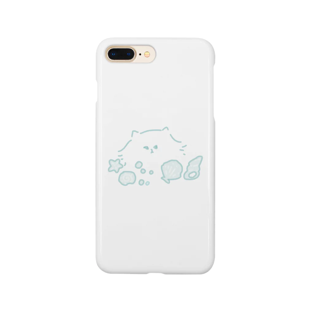 nascos.の貝殻ねこ Smartphone Case