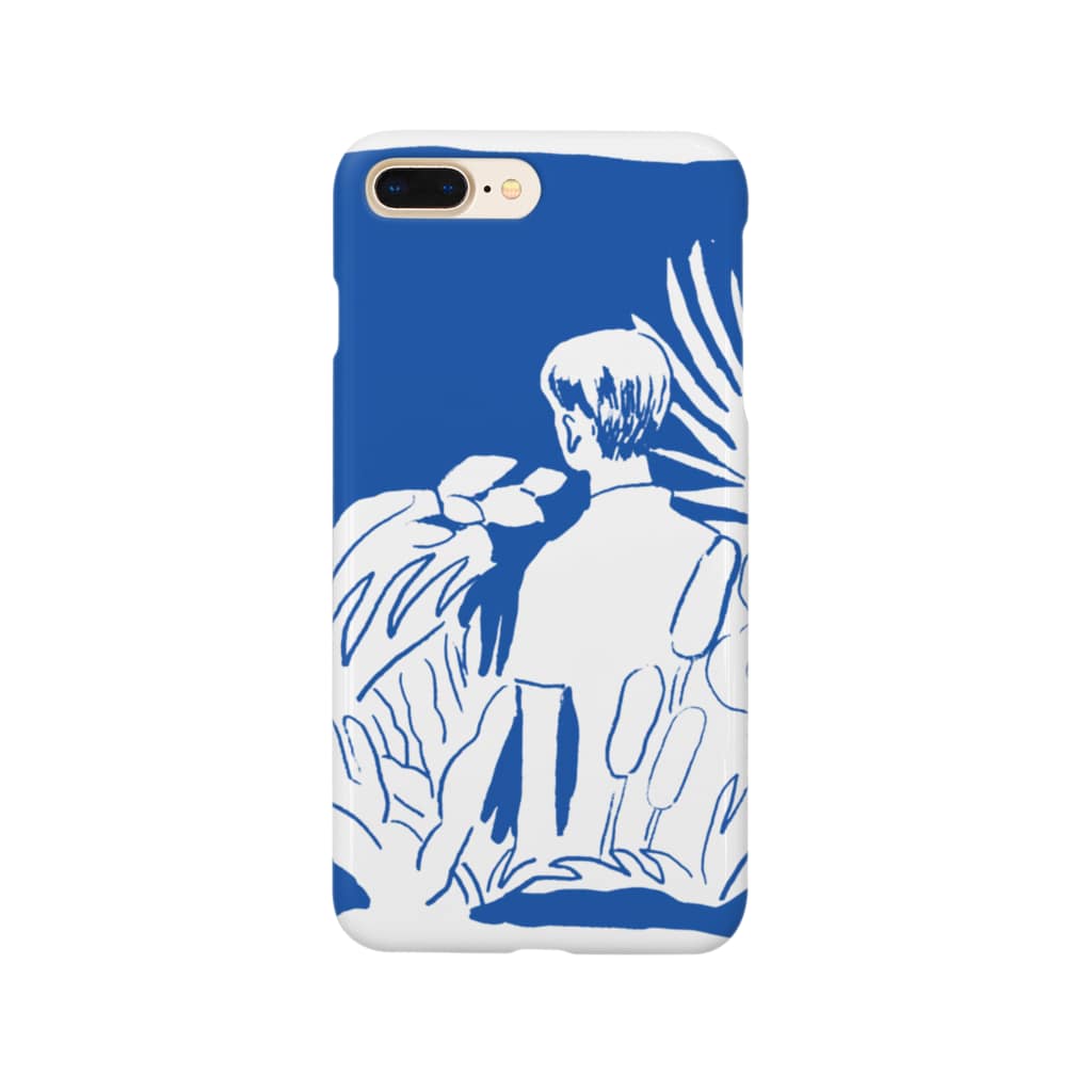 oyasmurのルル(blue) Smartphone Case