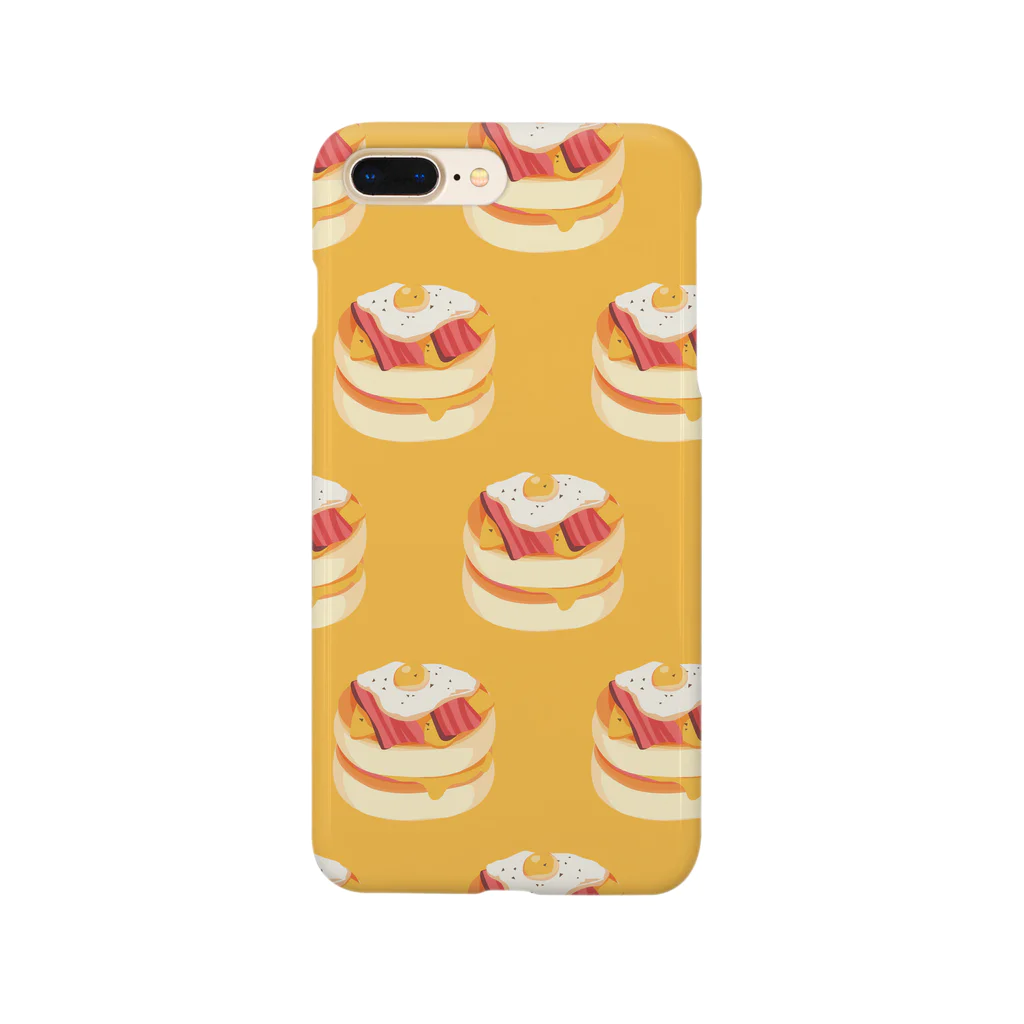 リズのベーコンエッグパンケーキ[黄]  Smartphone Case