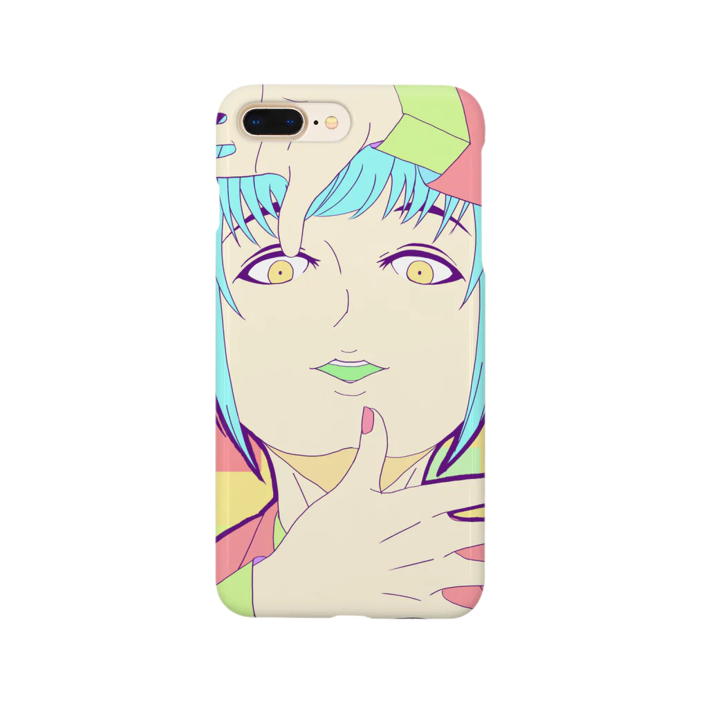 ヨシアキのスーツのお姉さん〜お茶目なポーズ〜 Smartphone Case