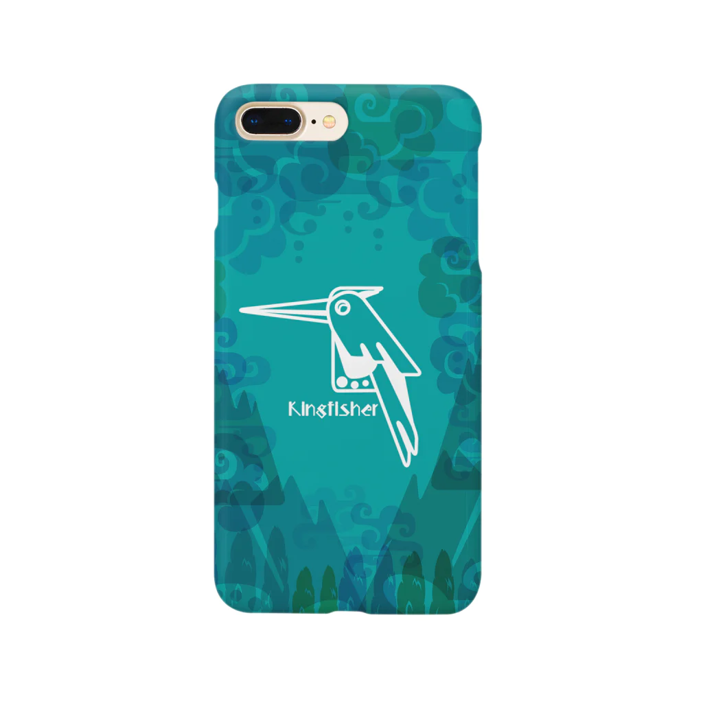 aniまるのaniまる Kingfisher / sp-case-c Smartphone Case