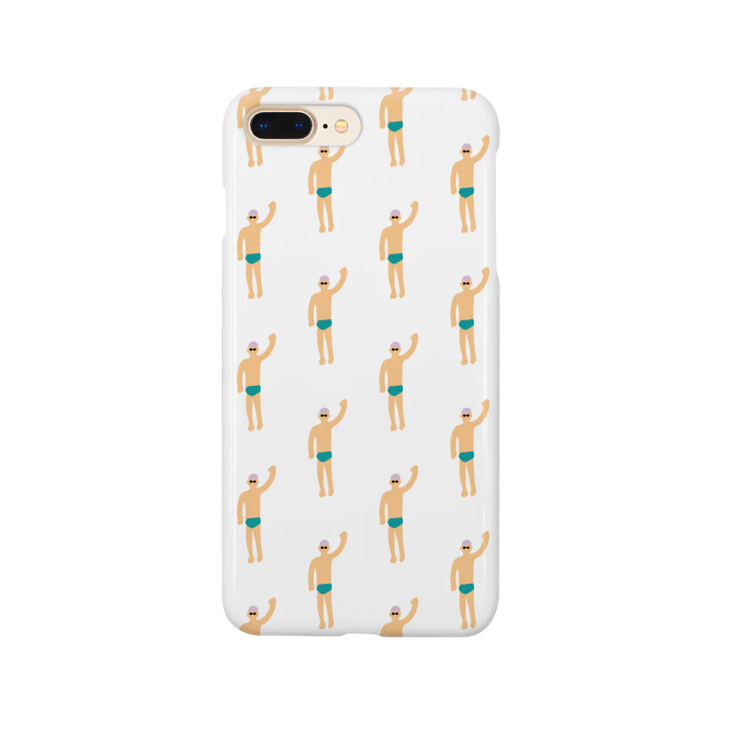 Earthlingの地球人（水泳男子ドット） Smartphone Case