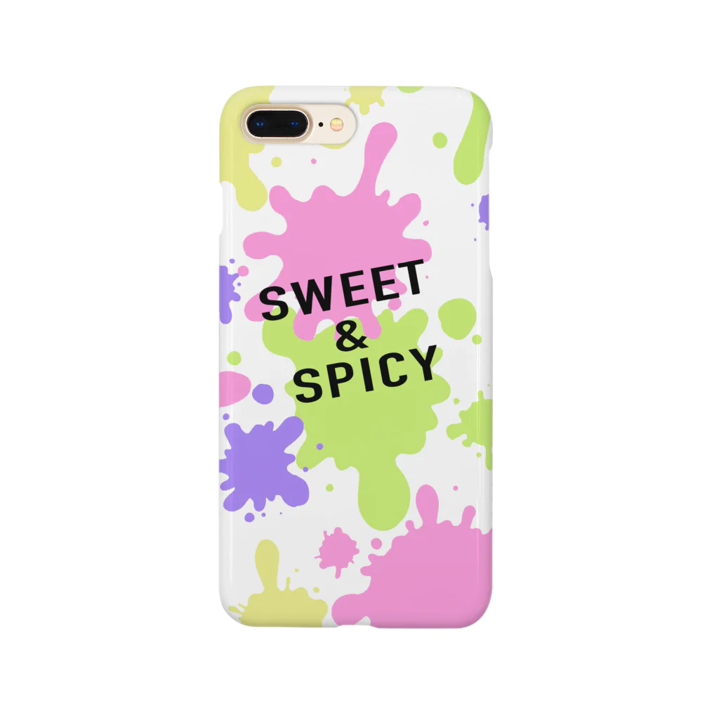 SWEET＆SPICY 【 すいすぱ 】ダーツのすいすぱスプラッシュ スマホケース