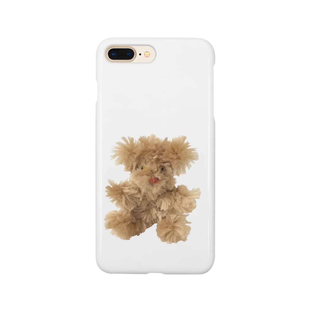 maked bear iidaの手づくりクマ　ベージュ Smartphone Case