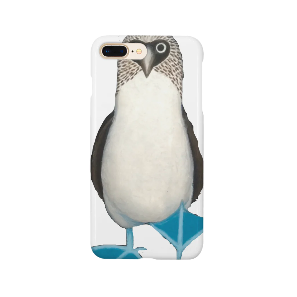 極楽鳥 月華ののんきなアオちゃん Smartphone Case