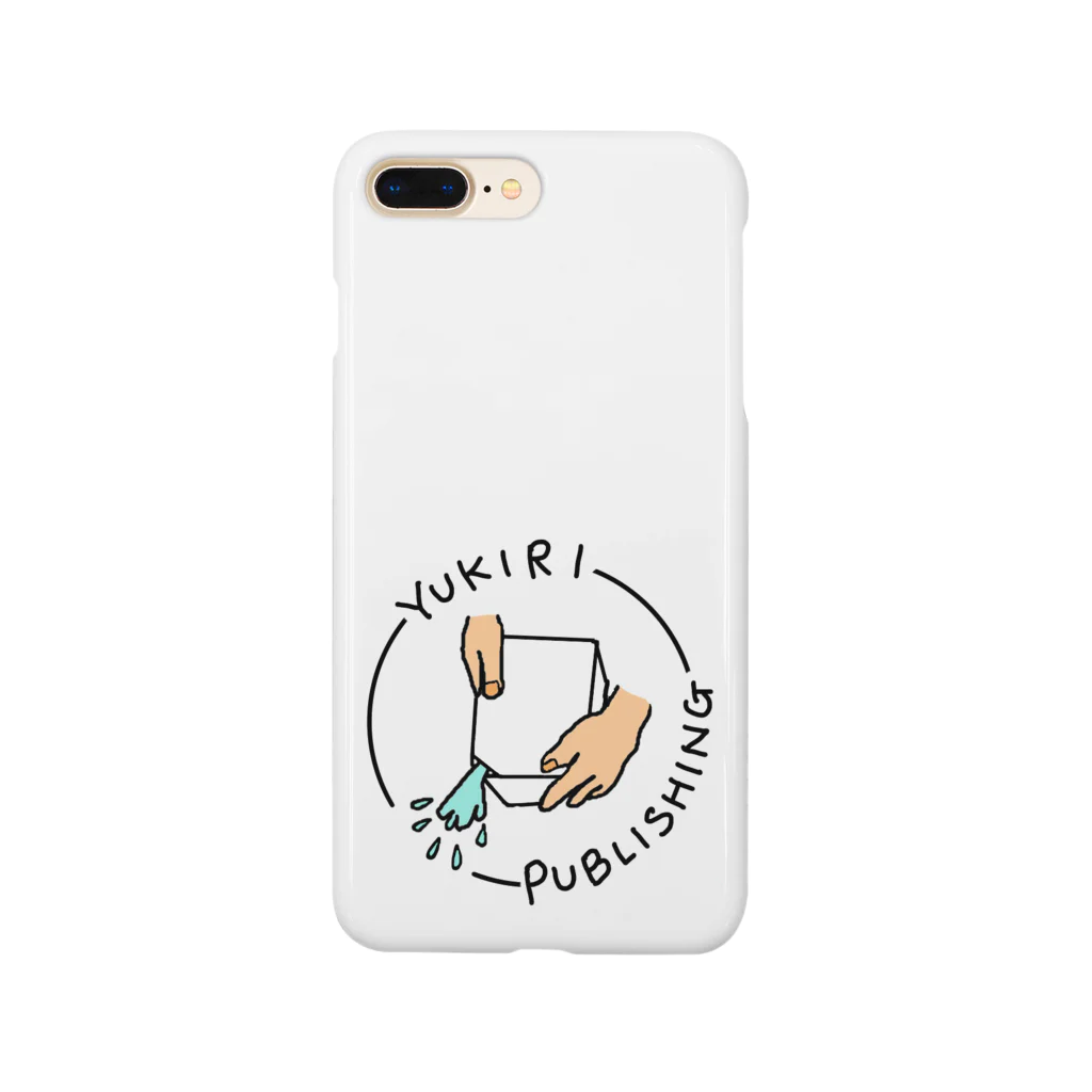 YUKIRI PUBLISHING のYUKIRI ロゴ(カラー) スマホケース