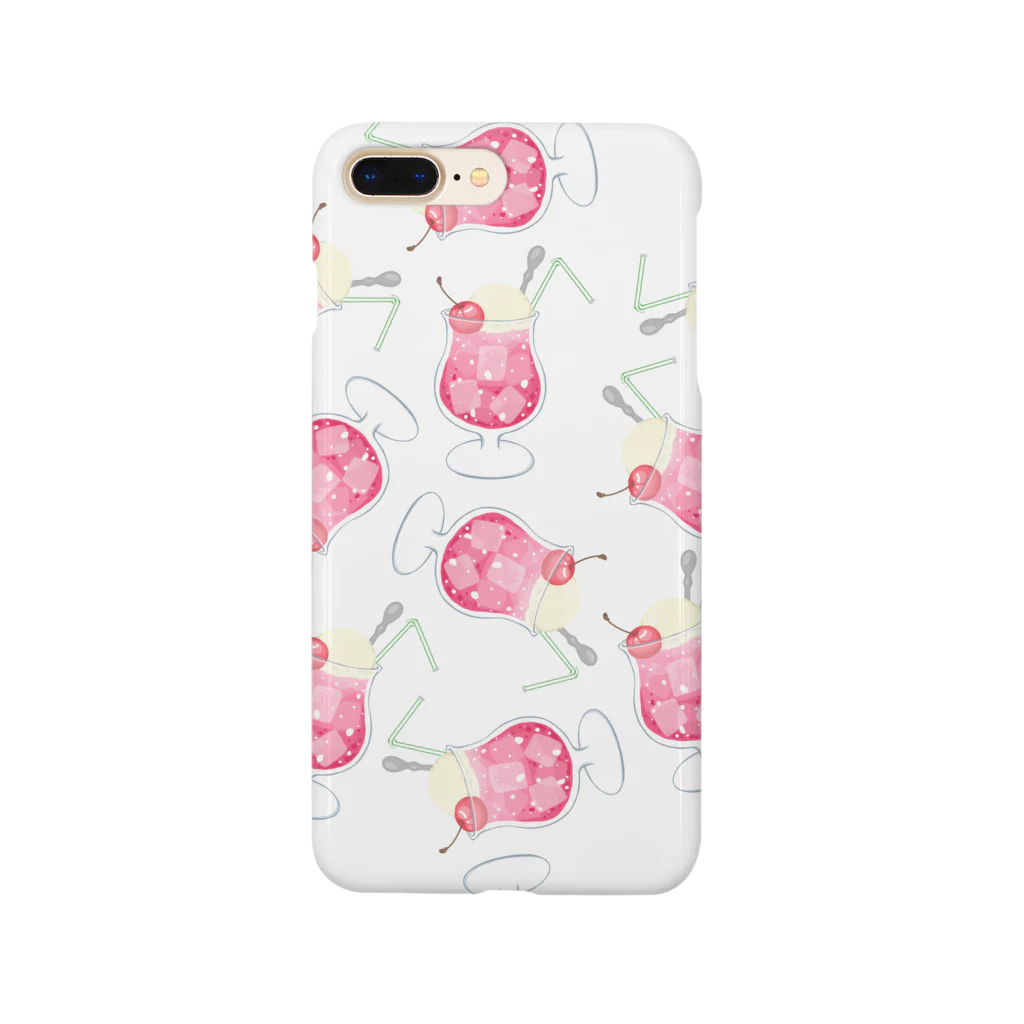 飴玉宝石箱の桃のソーダ水 Smartphone Case