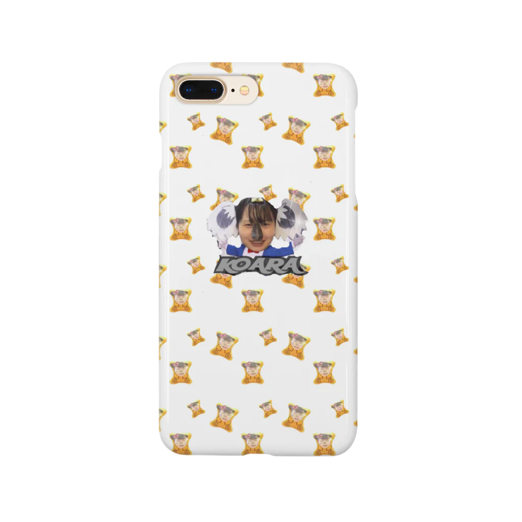 🐤アヒルの雑貨屋さん🛒@物販ライブコマース💛ライバー💛のアヒルコアラ総柄 Smartphone Case