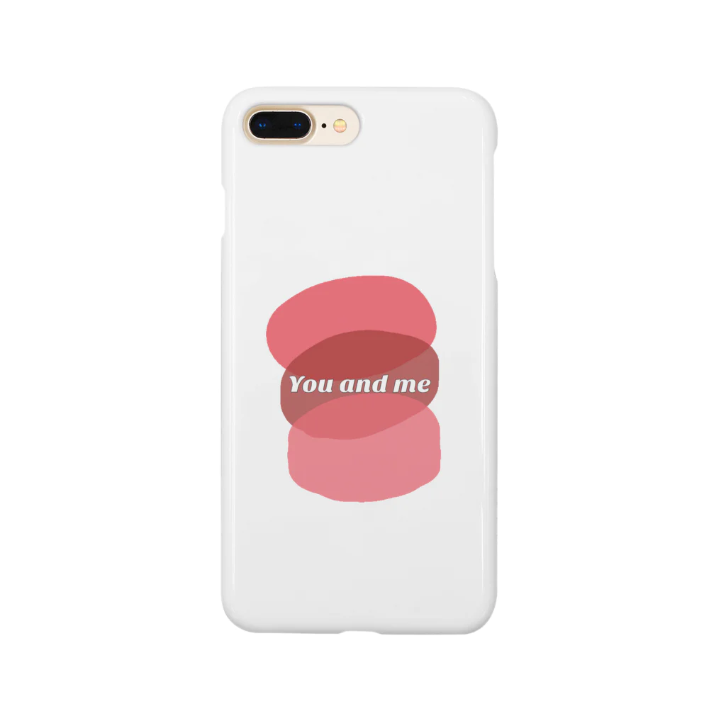 iPhone のYouandme  Smartphone Case