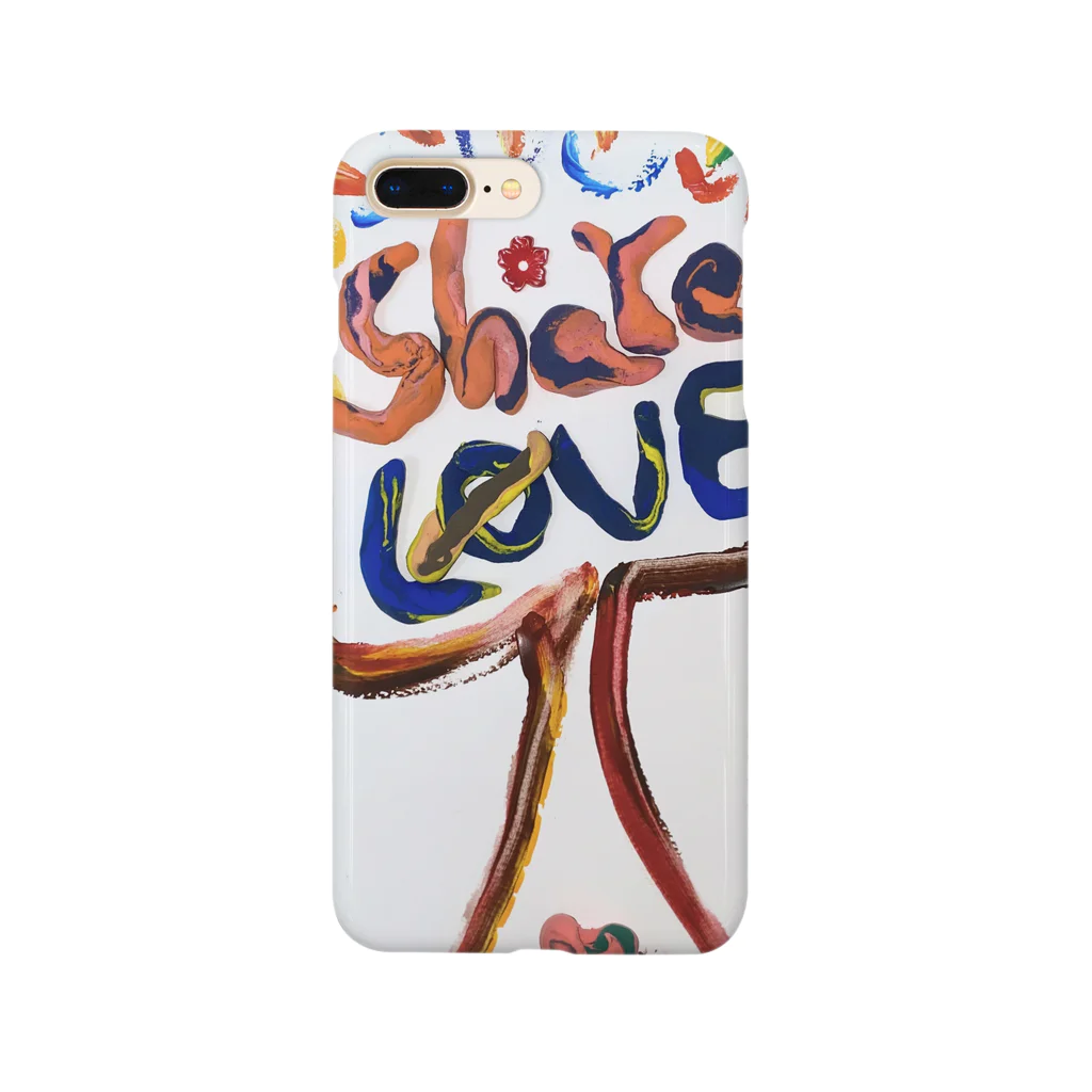 Trippymeのshare love Smartphone Case