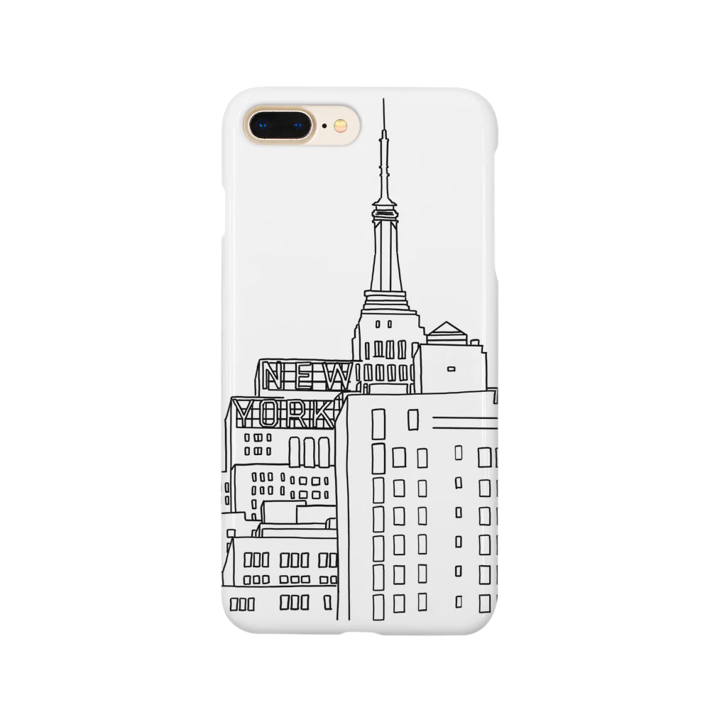 lottiのNew York スマホケース