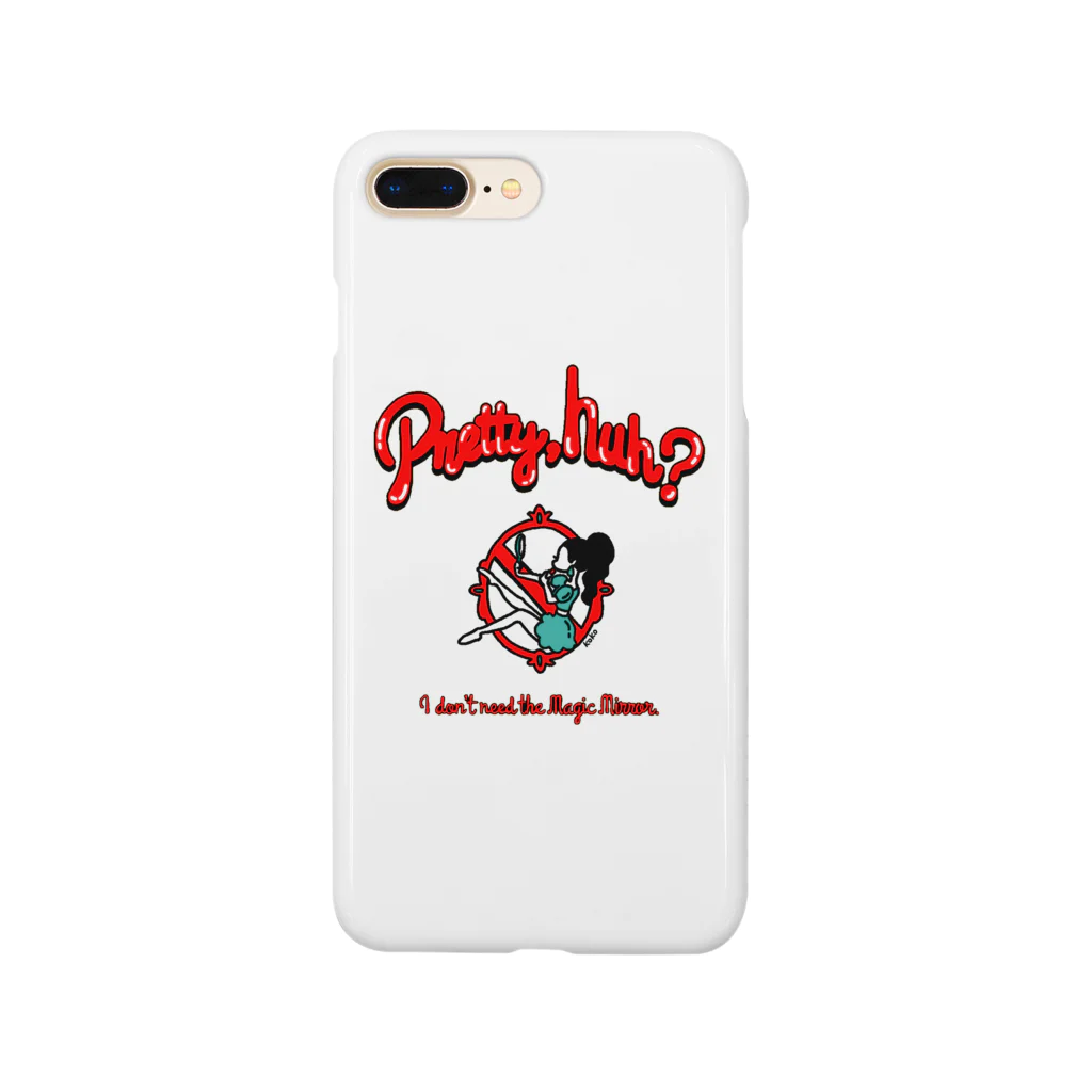 Kokoの“Pretty,huh?”（明るい生地用） Smartphone Case