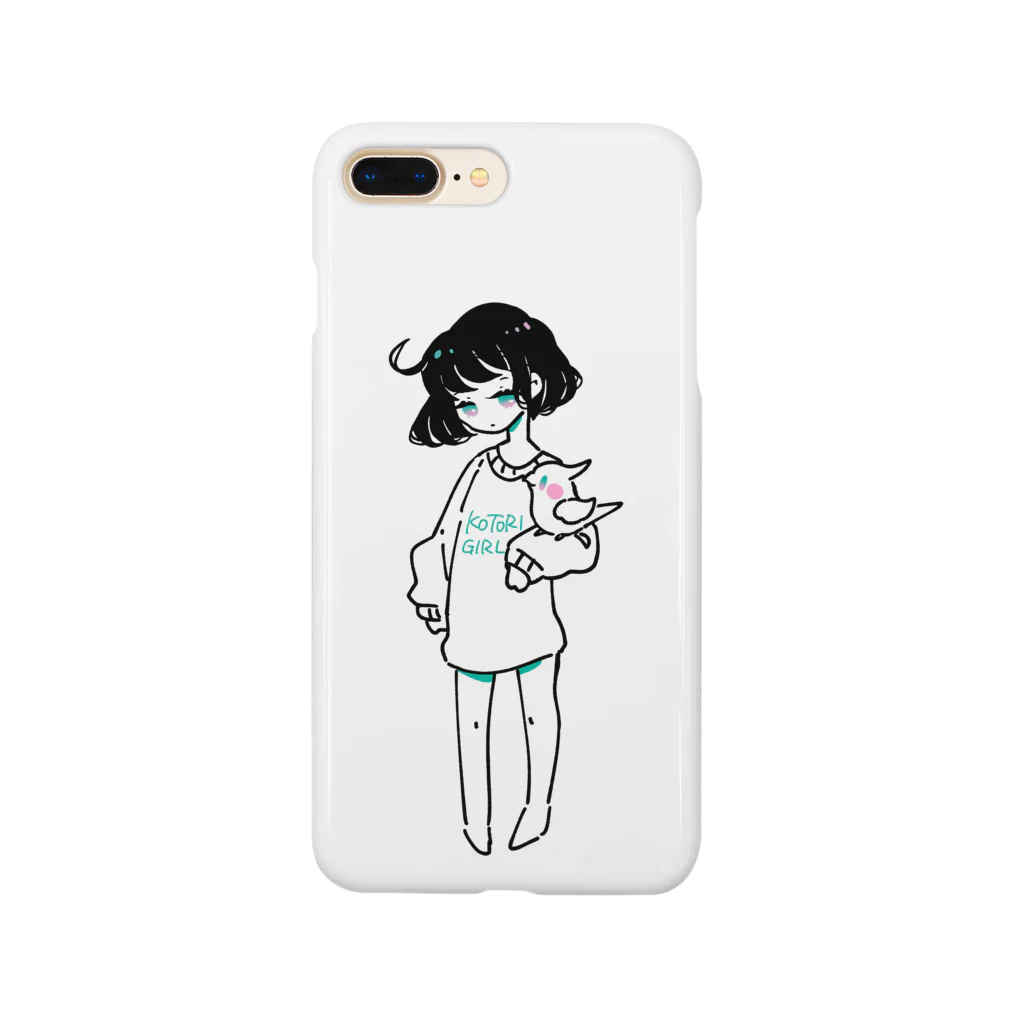 はなのすみれのことりガール Smartphone Case