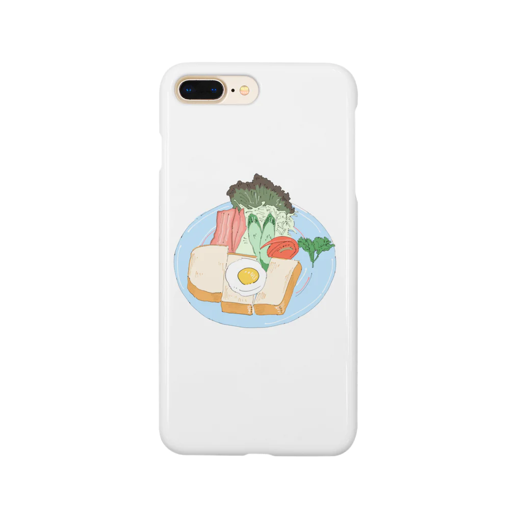 山田オートミールのモーニング Smartphone Case