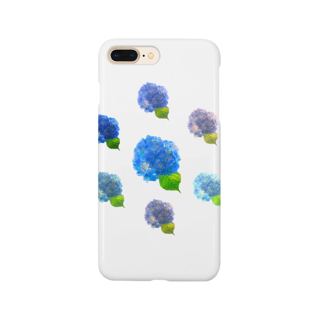 写真館　青い鳥のサークルあじさい Smartphone Case