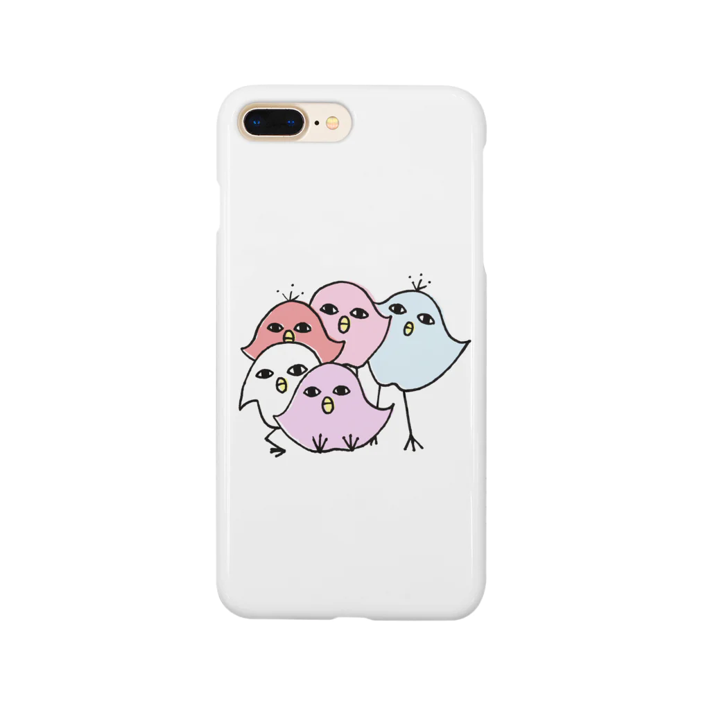 sanosan1079のチューチュートレインなトリたち Smartphone Case