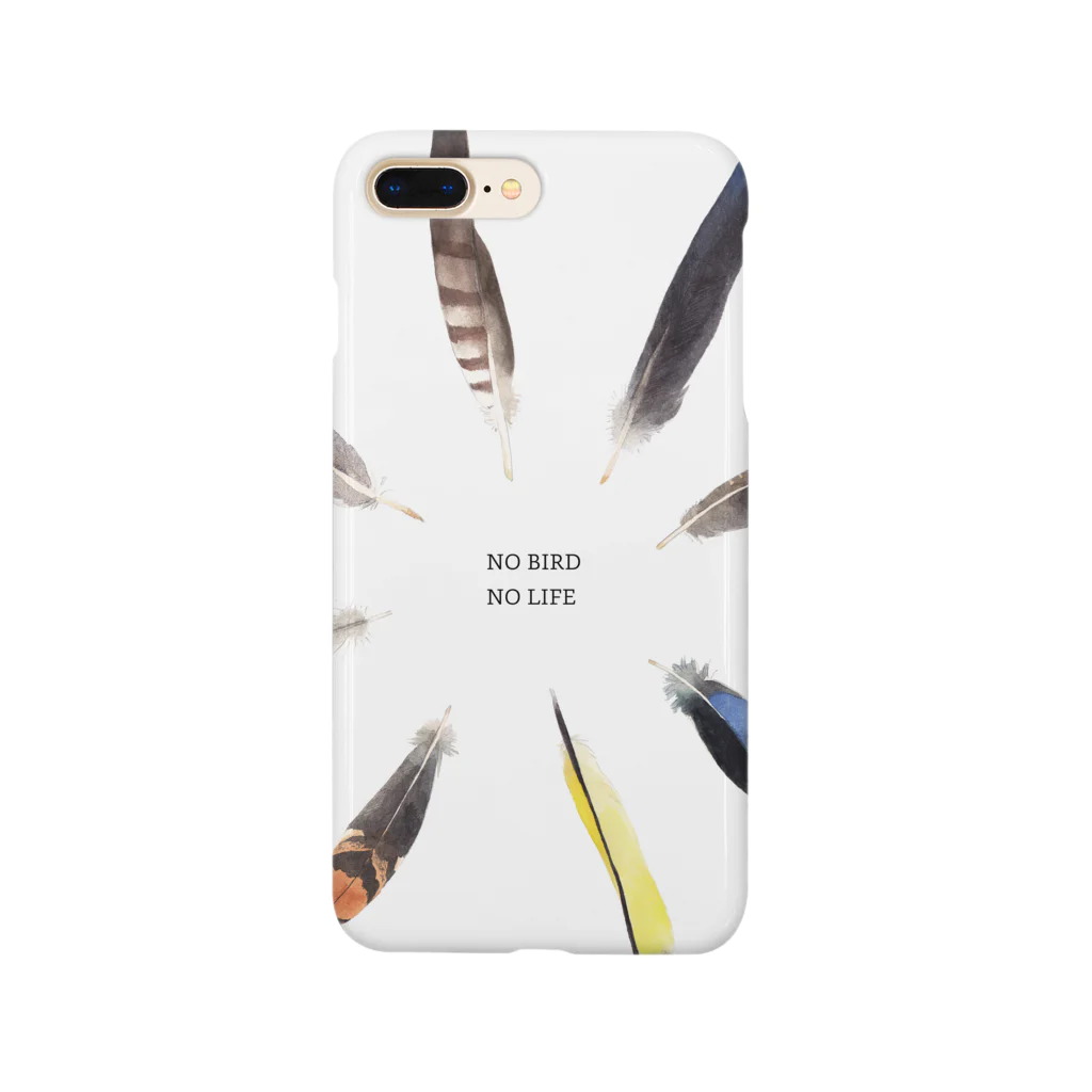 ヤマドリ屋のNO BIRD NO LIFE Smartphone Case