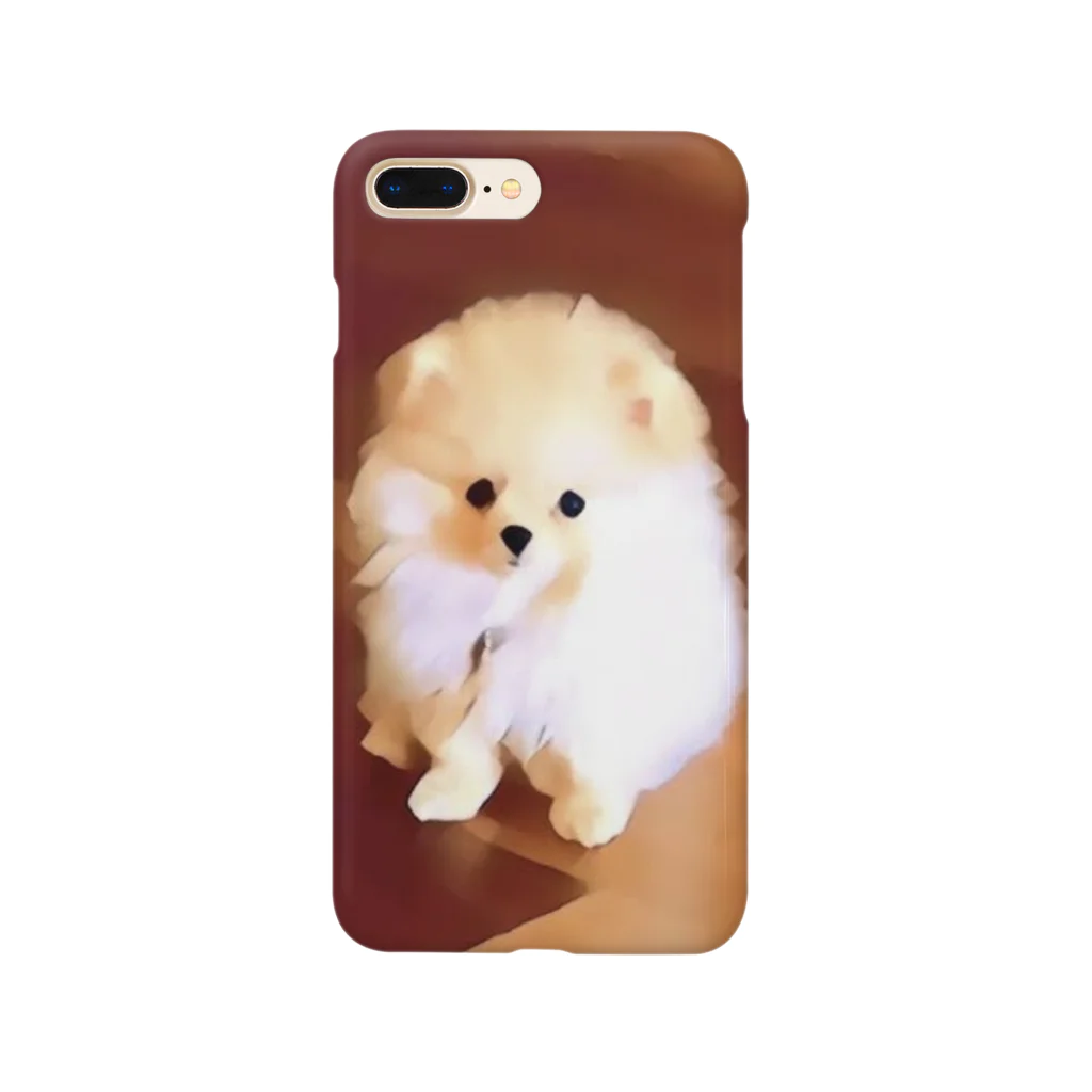 おむすびころりのポメラニアンの願い Smartphone Case