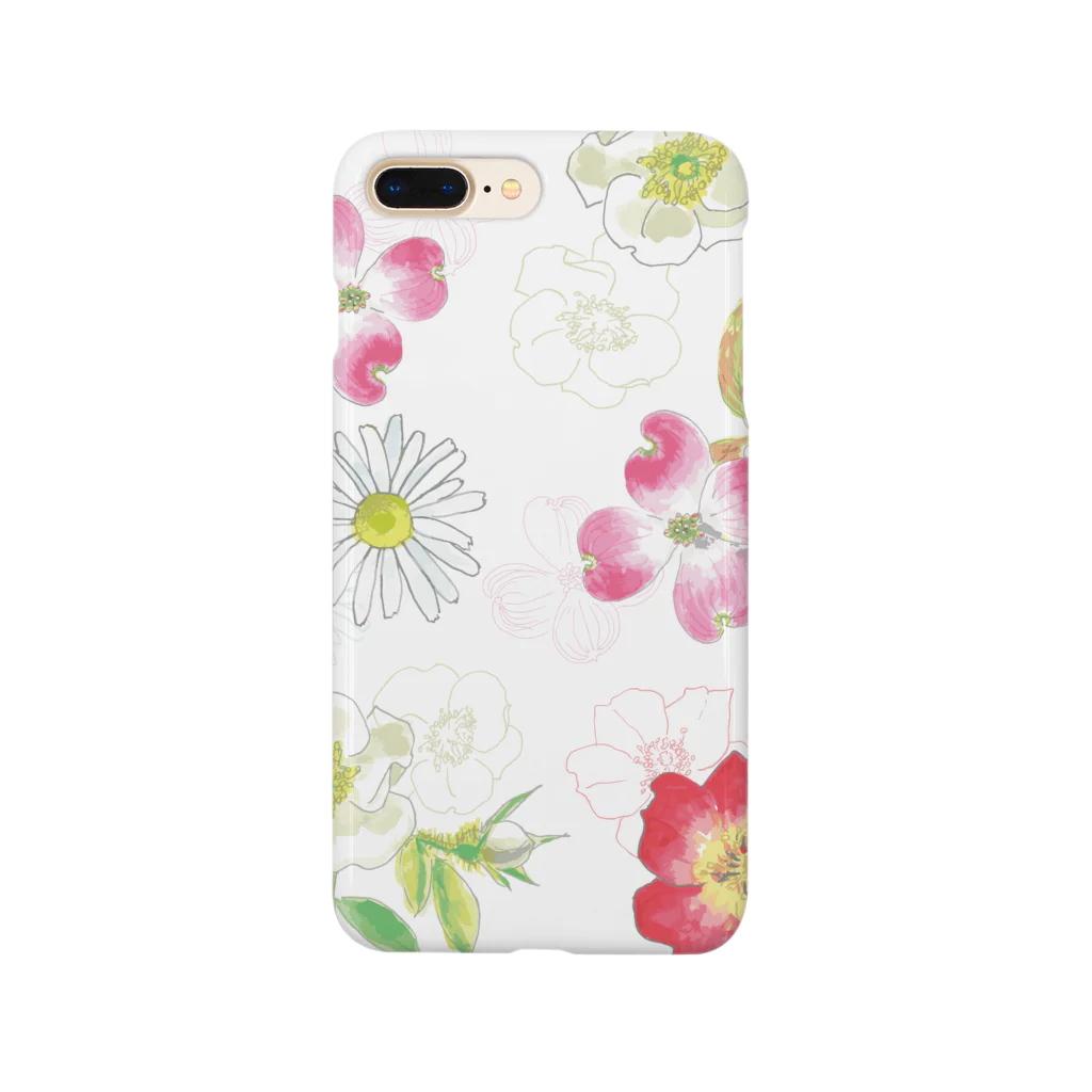 はなうた商店のfloral floral Smartphone Case