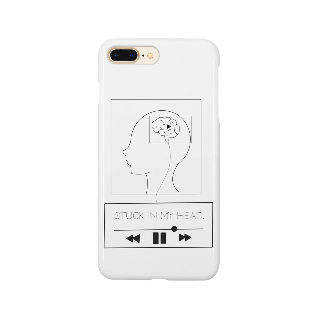 potetoaiの脳内再生 stuck in my head Smartphone Case