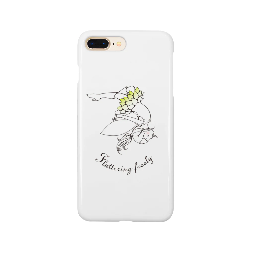 イラストレーター トツカケイスケのFlying Freely Smartphone Case