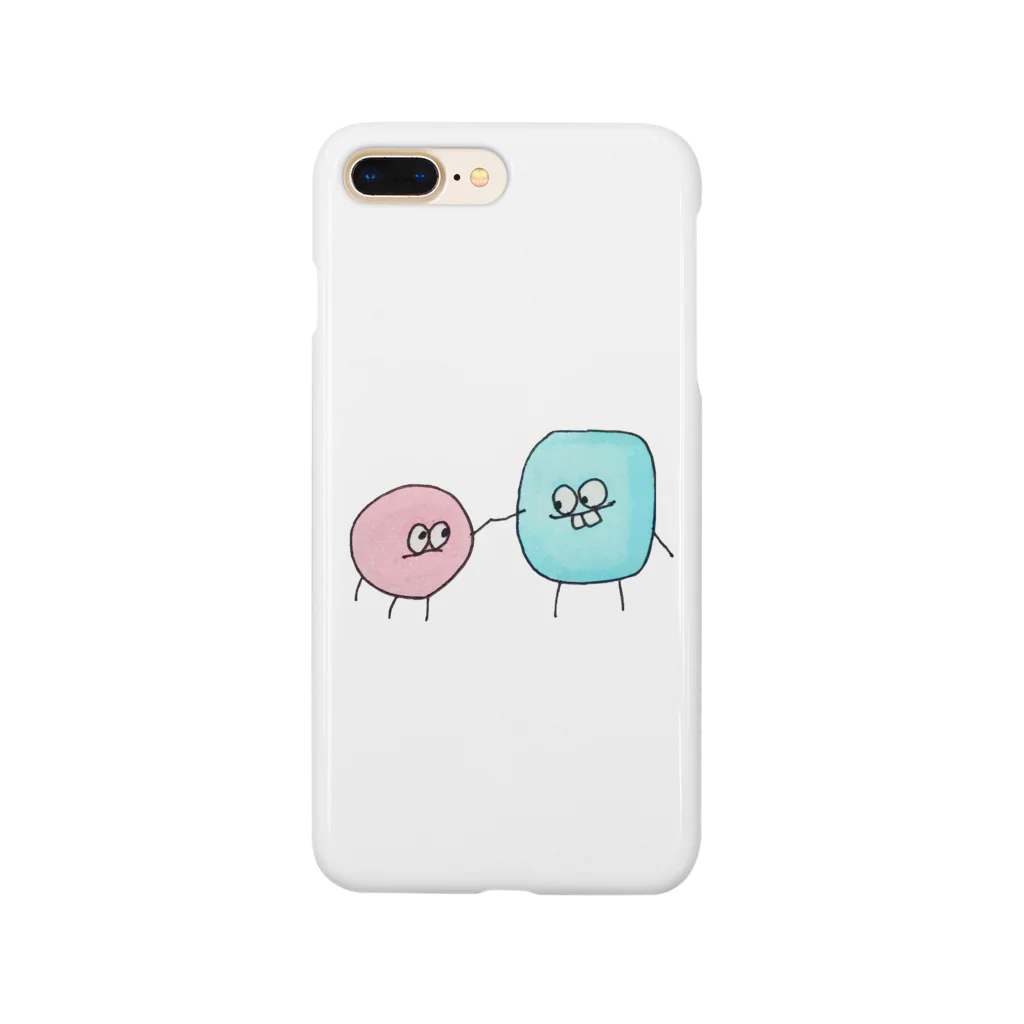 たぬきの個展のボスとトゥース Smartphone Case