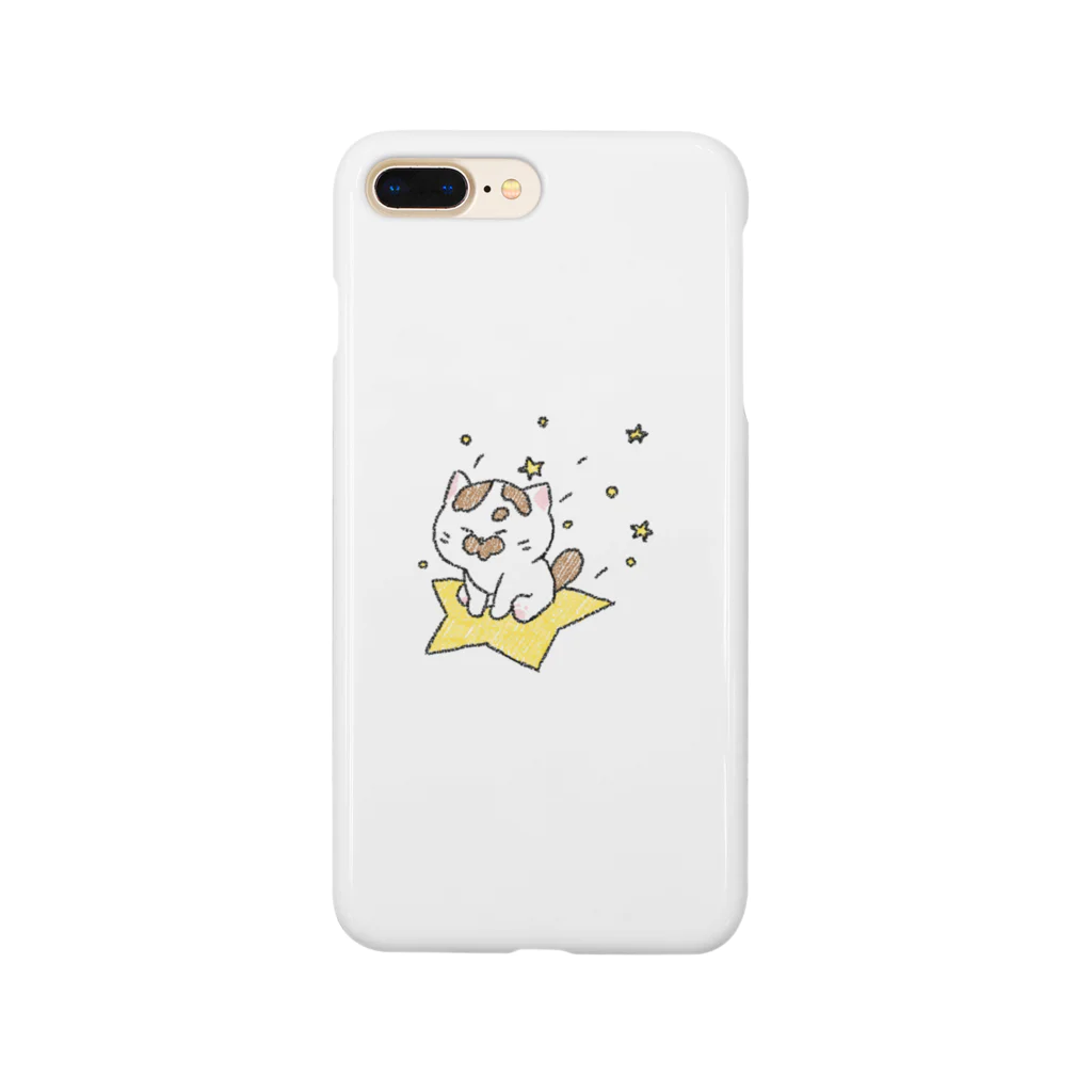 保護猫カフェ もりねこの7月のシロたん Smartphone Case