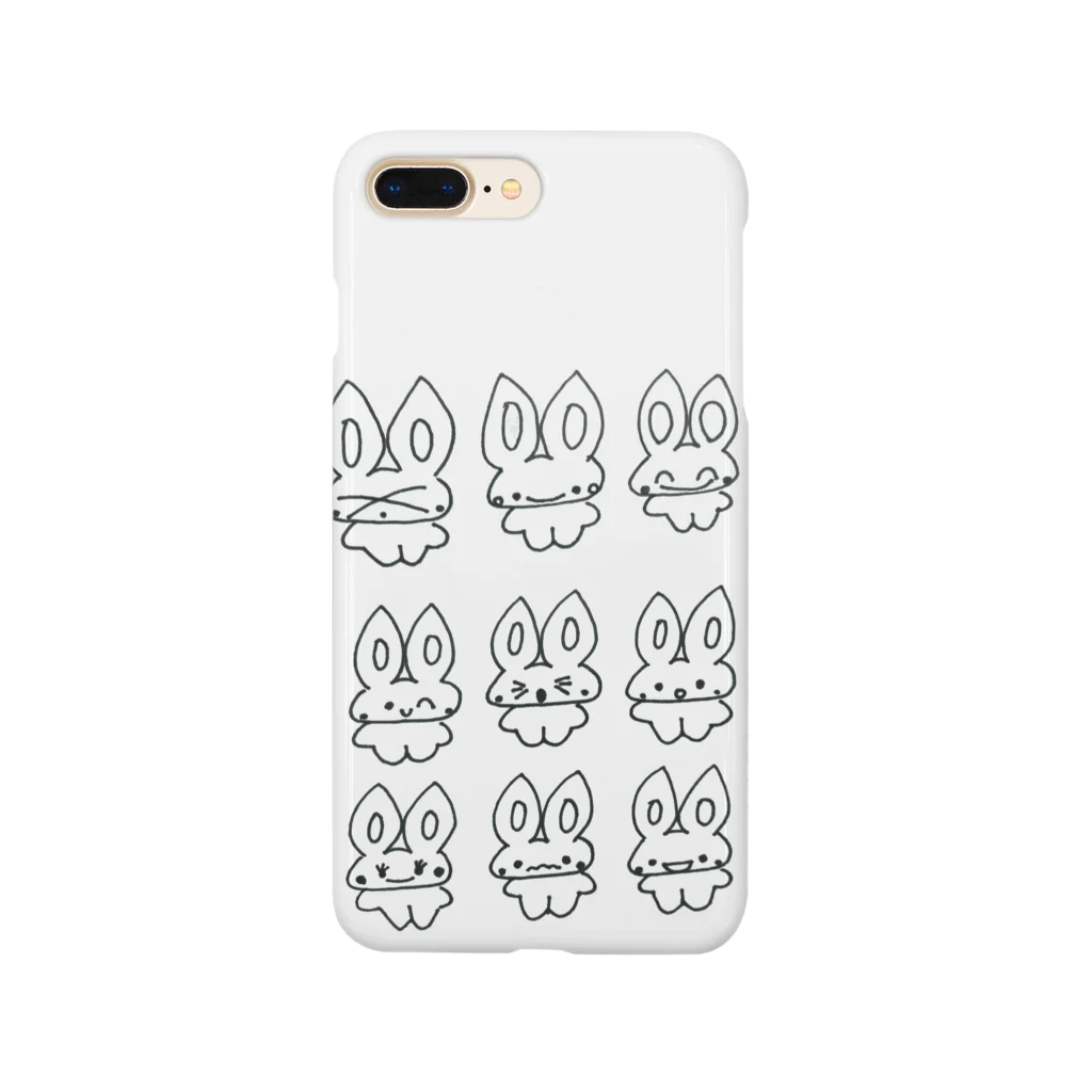 ネコッチ＿k(*´ω｀*)のうさぴょんいっぱい! Smartphone Case