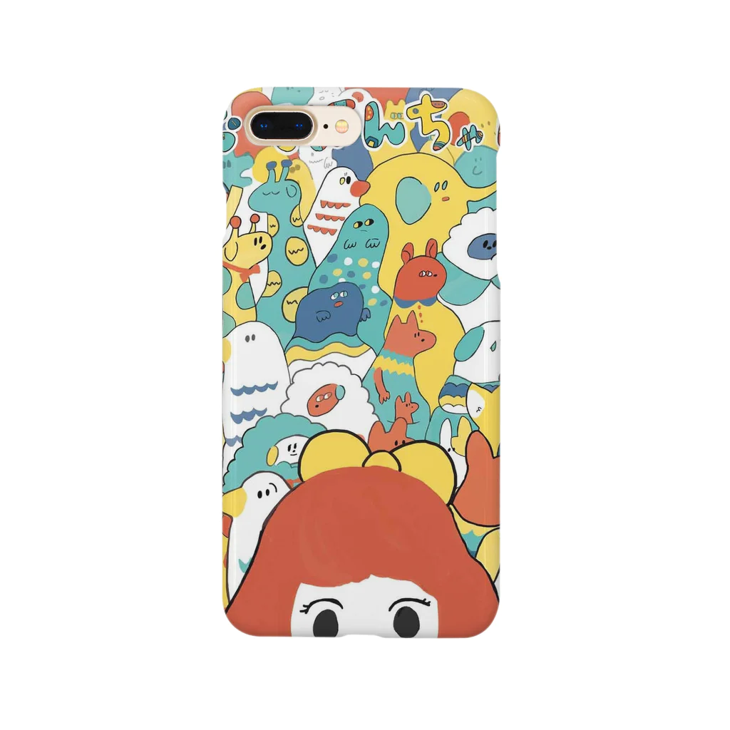 せんのおてほんちゃんと動物たち Smartphone Case