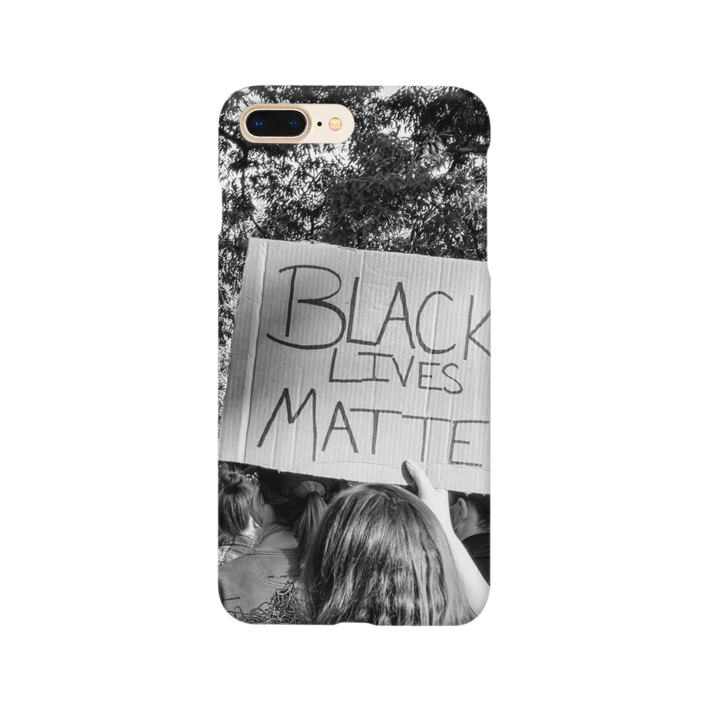 ゴメスのBLACK LIVES MATTER画像 Smartphone Case