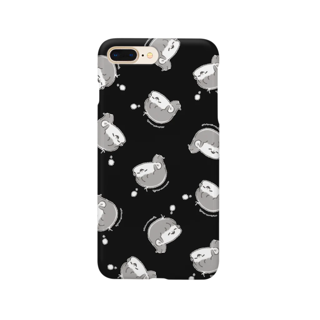 𝘯𝘦𝘮𝘶𝘳𝘶𝘯𝘥𝘢 𝘴𝘩𝘰𝘱 ᶻᶻのなつなちゃんがいっぱい(black) Smartphone Case