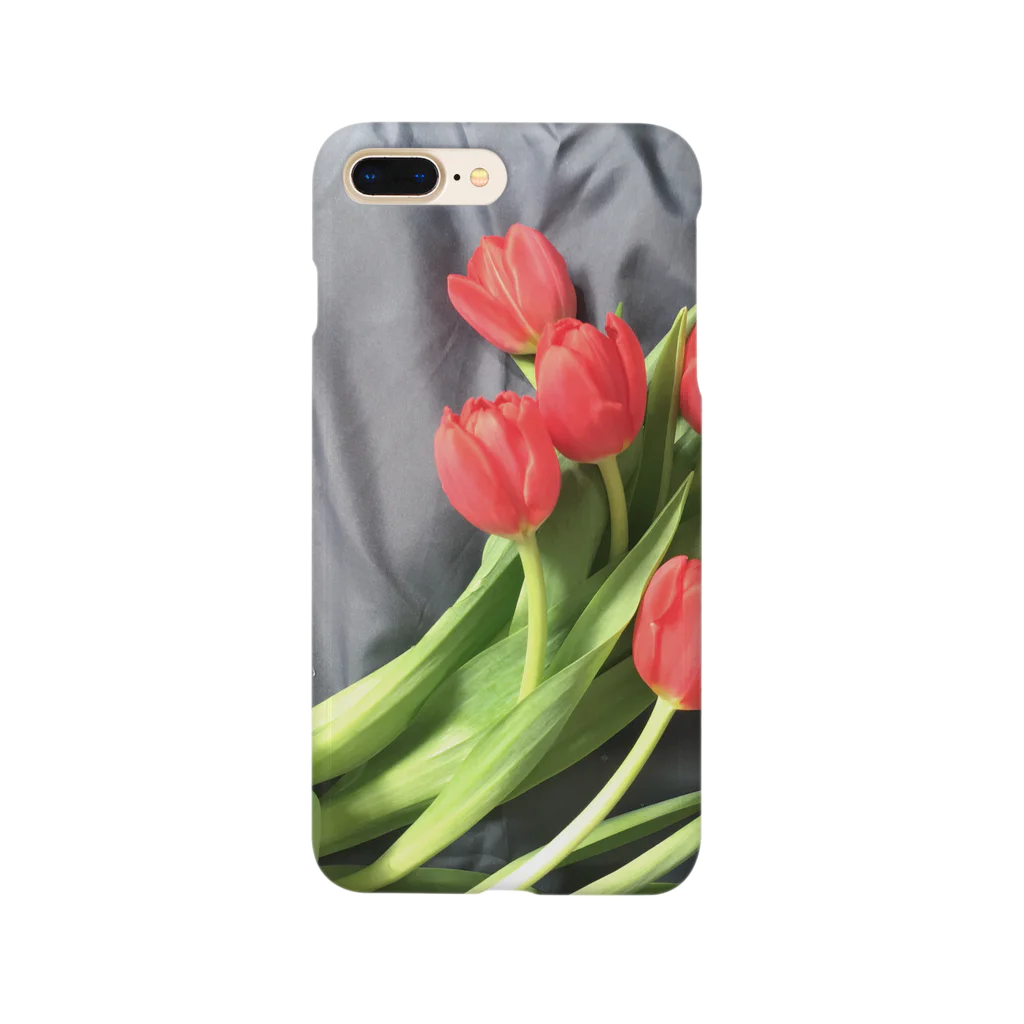 HANAKAEDE fleuriste parisのtulip Smartphone Case