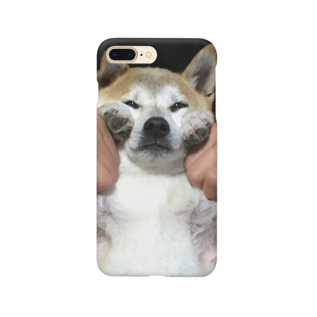 やまねっこ洋服店のゆかいな犬3Dスマホケース 戯れver Smartphone Case