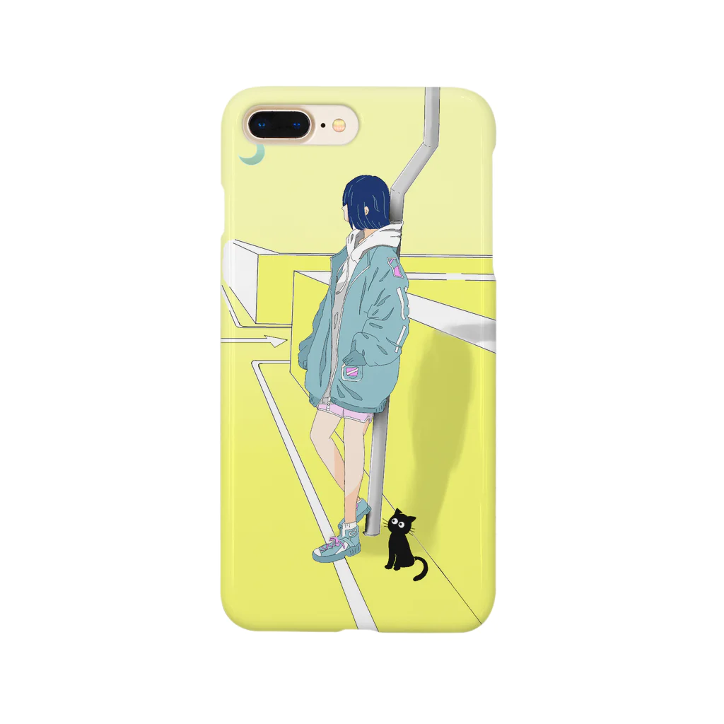 haiengyの”誰を待ってるの？” Smartphone Case