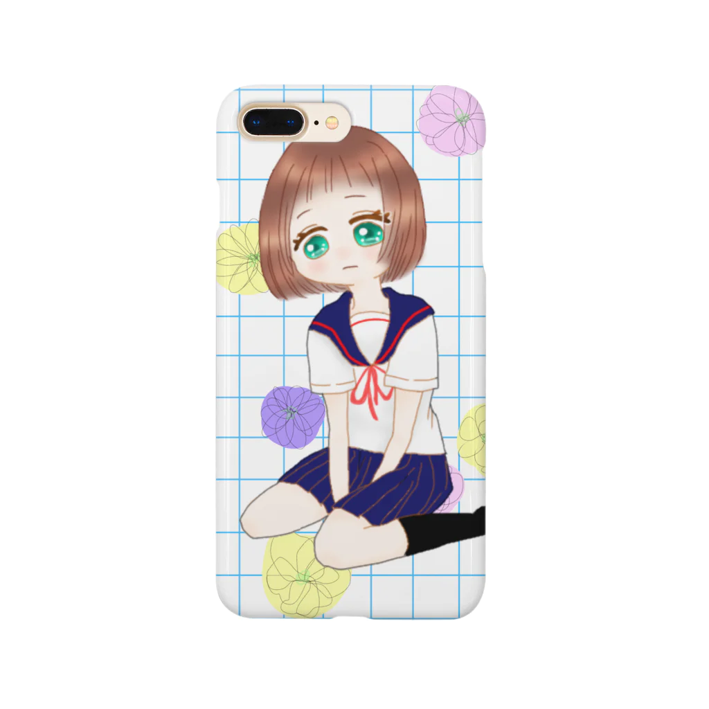 れあのセーラー服と花 Smartphone Case