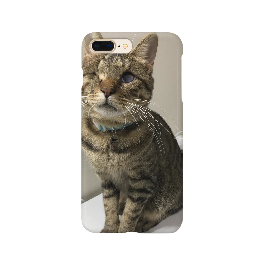 みけ（猫たつえ製作所/闇と肉球。）の千景一歳記念 Smartphone Case