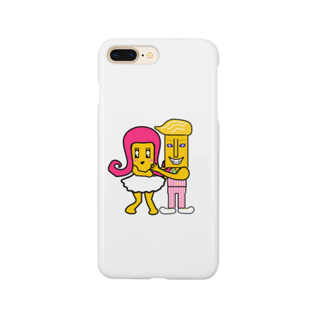 にゃんだー仮面のハニ子＆ハニ男 Smartphone Case