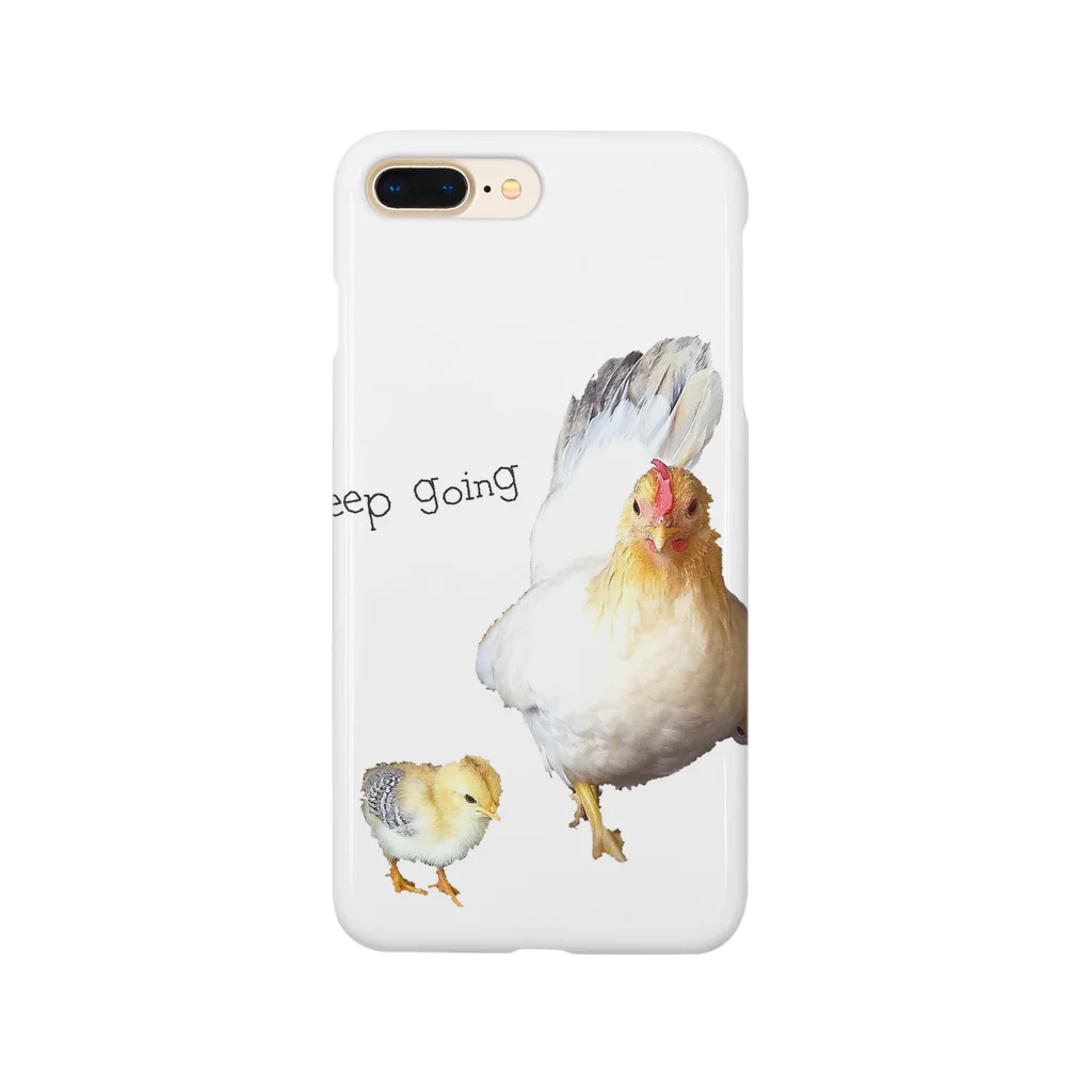 gaalanのkeep going ちゃぼ Smartphone Case