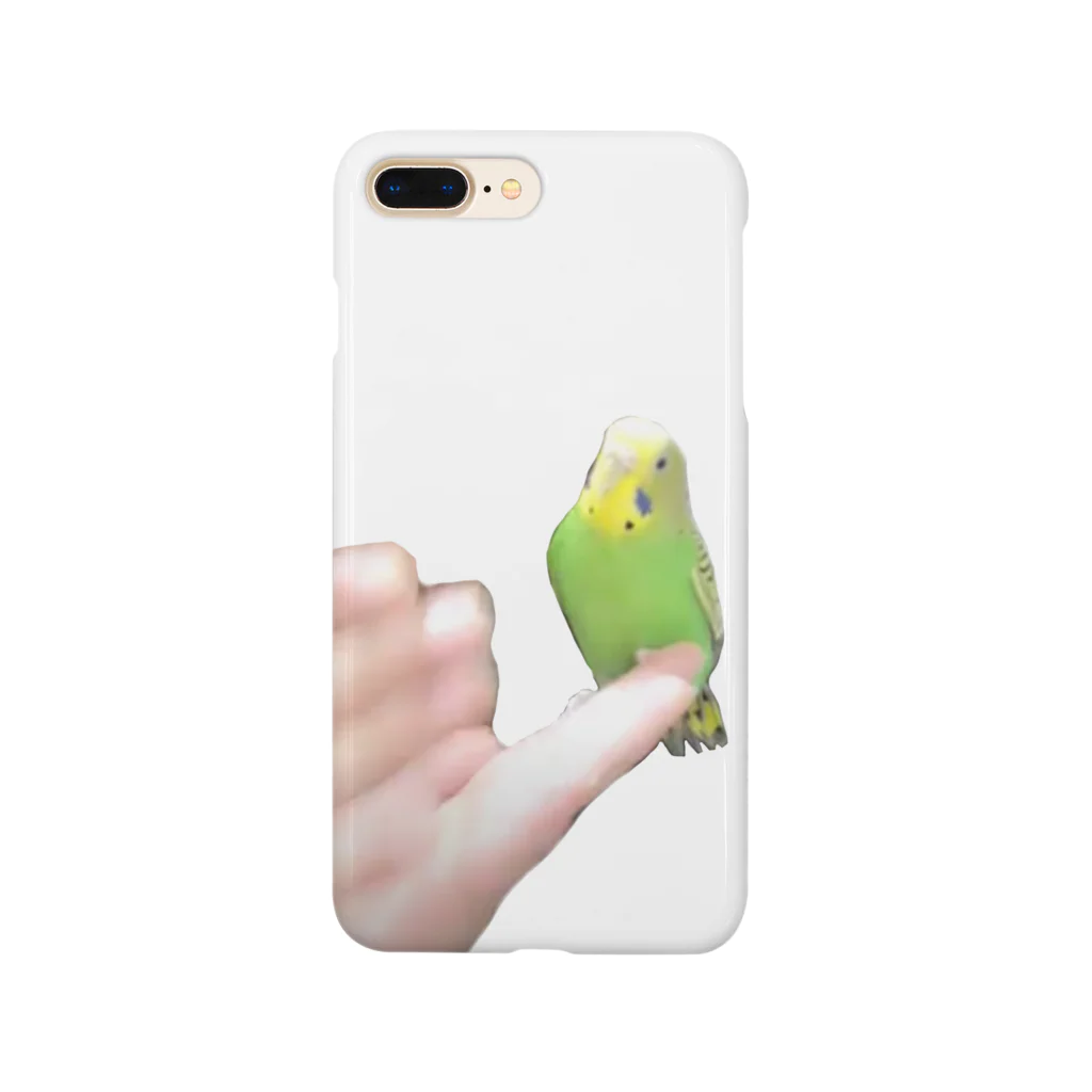 まどちーグッズのポコチャ に出演したクランちゃんとまどちーの手とスクロールバー(半分) Smartphone Case