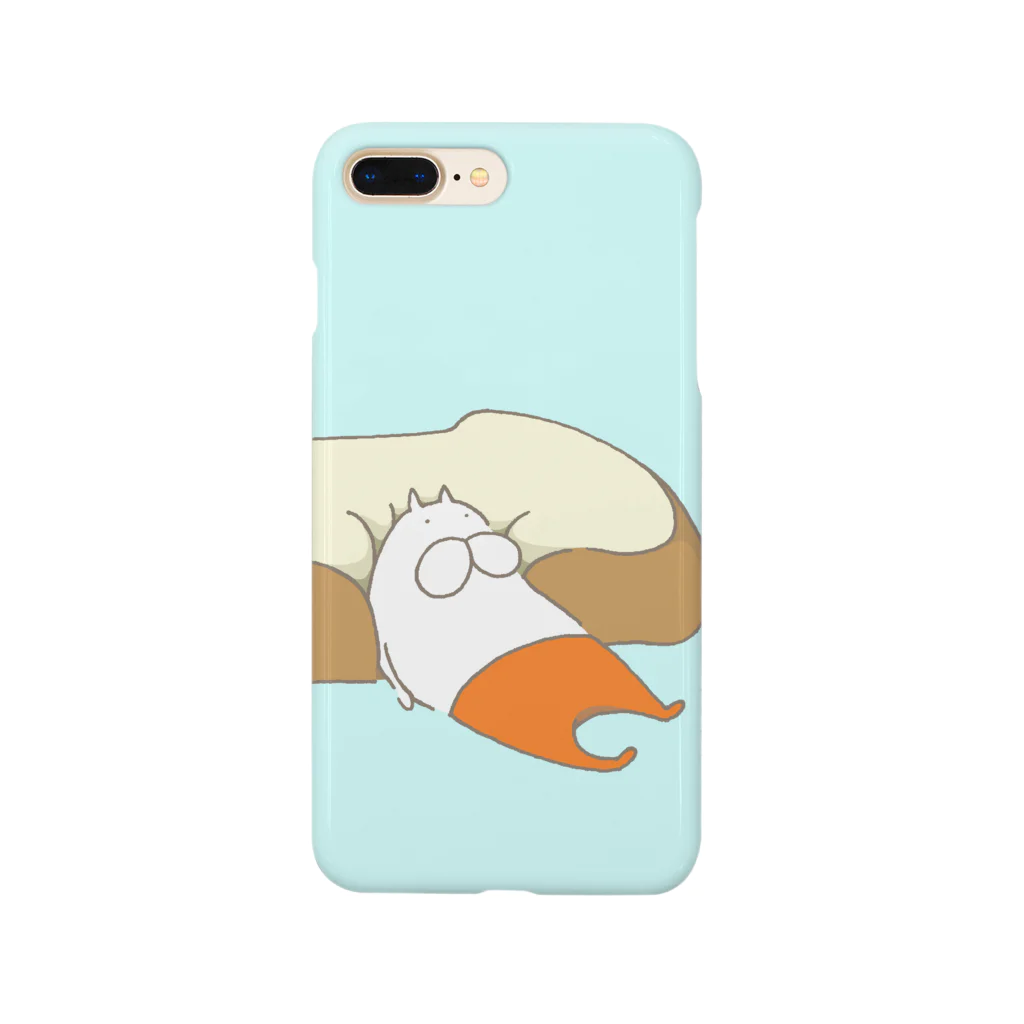 くらきち ONLINE SHOPのねこタイツとパン Smartphone Case