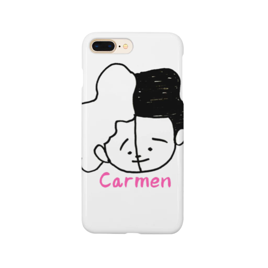 お笑い芸人　モダンタイムス公式グッズのカルメンちゃん Smartphone Case