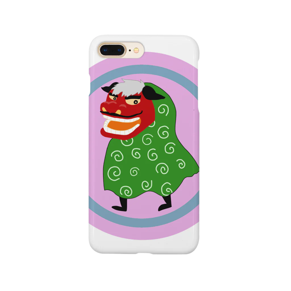 手描きのエトセトラの獅子舞 Smartphone Case