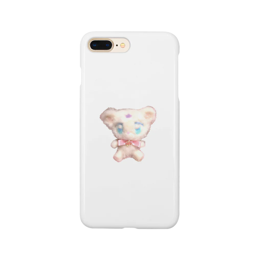 猫と睡眠薬のくま Smartphone Case